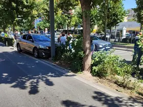 Batman’da kontrolden çıkan otomobil ağaca çarptı: 1 yaralı
