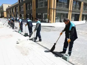 Battalgazi Belediyesi’nden Akpınar Çarşısı’nda temizlik çalışması
