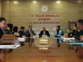 Bayburt Afet Sağlık Grubu saha tatbikatı öncesi bilgilendirildi
