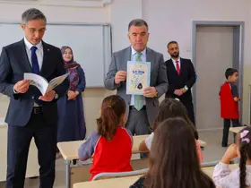 Bayburt’ta birinci sınıf öğrencileri okul heyecanı yaşadı
