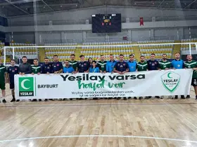Bayburt’ta kurumlar arası voleybol turnuvası düzenlendi
