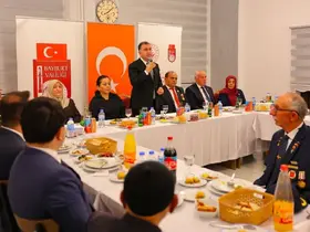 Bayburt’ta şehit aileleri ve gaziler onuruna yemek verildi
