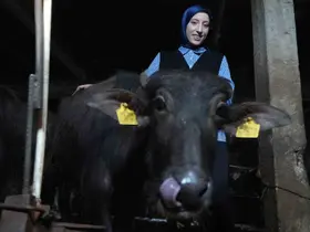Bayburt’un ‘Mandalı Kızı’: Köyünün simgesi oldu
