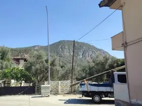 Bayırköy’de telefon direği onarılıyor, internet erişimi kısa sürede sağlanacak
