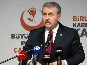 BBP Genel Başkanı Destici: "Terörle, teröristle müzakere olmaz, mücadele edilerek kökü kazınmalıdır"
