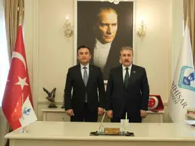 BBP Genel Başkanı Mustafa Destici’den Başkan Dökmeci’ye ziyaret
