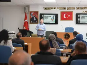 Belediye personeline ‘stres yönetimi’ eğitimi verildi
