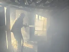 Belen’de ev yangını yaşandı
