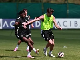 Beşiktaş, Marsilya maçı hazırlıklarına başladı
