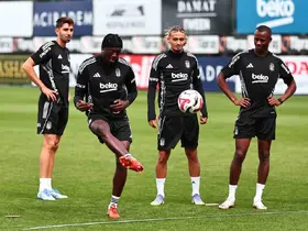 Beşiktaş’ta, Göztepe maçının hazırlıkları tamamlandı
