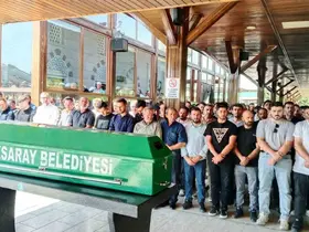 Beşinci kattan düşerek hayatını kaybeden genç kız son yolculuğuna uğurlandı
