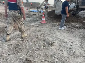 Beton pompası üzerine düşen işçi öldü

