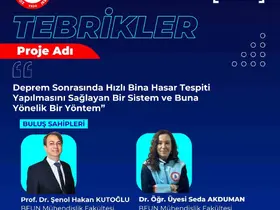BEUN akademisyenlerinden deprem sonrası bina hasar tespitine yenilikçi çözüm
