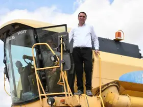 Beylikova Belediyesi hububat hasadına başladı
