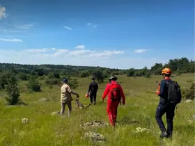 Beypazarı’ndaki arama çalışmalarına Eskişehir’den katılan ekipler geri döndü
