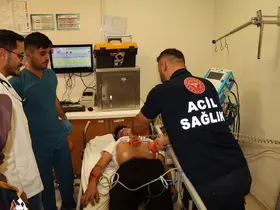 Beyşehir Devlet Hastanesinde tatbikat