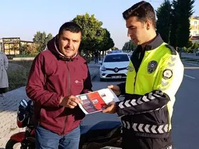 Beyşehir’de "Trafikte Beni Görün" farkındalığı
