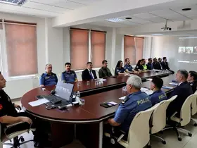 Bilecik emniyetinde 8 aylık asayiş değerlendirmesi
