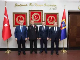 Bilecik heyeti Ankara’da güvenlik kurumlarında temaslarda bulundu
