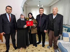 Bilecik Valisi Sözer’den şehit ailesine destek
