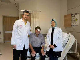 Bilecik’te bir ilk: İki göz ameliyatı tek seansta yapıldı

