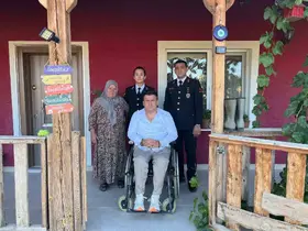 Bilecik’te gazilerle anlamlı buluşma
