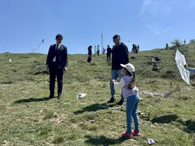 Bilecik’te gökyüzü uçurtmalar ile renklendi
