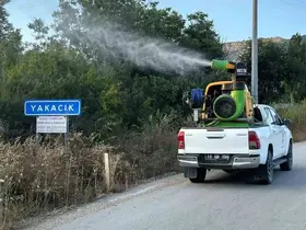 Bilecik’te haşerelere karşı ilaçlama çalışması yapıldı
