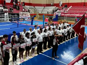 Bilecik’te İller Arası Kick Boks Şampiyonasına 21 ilden 480 sporcu katıldı

