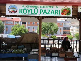 Bilecik’te köylü pazarı hizmete açıldı

