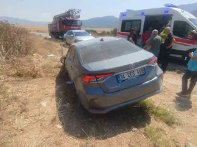 Bilecik’te otomobil yoldan çıktı: 1 yaralı
