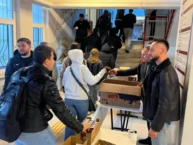 Bilecik’te üniversite öğrencilerine ücretsiz ikram
