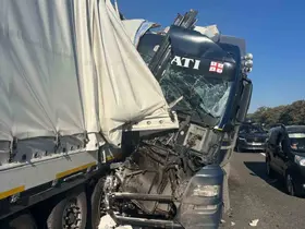 Bilecik’te zincirleme trafik kazası, 2 yaralı
