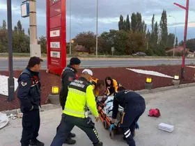 Bindiği aracın hacizli olduğunu öğrenince bayıldı

