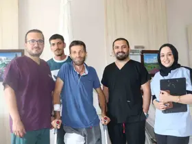 Bingöl’de 37 yıldır yürümekte zorlanan hastaya 10 saatlik operasyon
