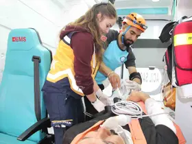 Bingöl’deki deprem tatbikatı gerçeği aratmadı
