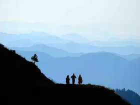 Bir yanda Karadeniz, bir yanda sonbahar: Kürtün’de etkileyici yürüyüş
