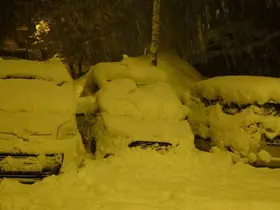 Bitlis’te kent merkezi beyaza büründü
