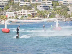 Bodrum’da deniz üzerinde hız ve adrenalin yarışı
