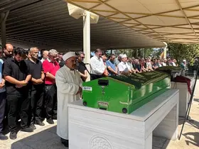 Boğularak hayatını kaybeden hakem Hakan Ergin son yolculuğuna uğurlandı
