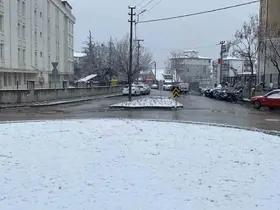 Bolu’da kar yağışı etkisini sürdürüyor
