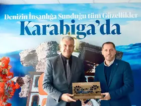 Bosna’nın Bihaç Belediye Başkanı Karabiga’da
