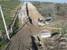 Bozdoğan Ovası Sulama İnşaatı devam ediyor
