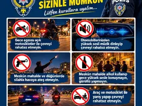 Bozdoğan’da emniyetten huzur ve trafik güvenliği için uyarılarda bulundu
