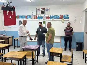 Bozdoğan’da okullar yeni eğitim öğretim yılına hazırlanıyor
