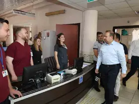 Bozdoğan’daki hastanede hizmetler değerlendirildi
