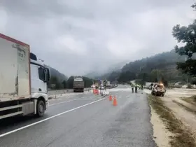 Bozüyük-Bursa yolu yeniden trafiğe açıldı
