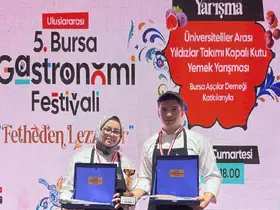 BŞEÜ öğrencileri gastronomi festivalinde Türkiye üçüncüsü oldu
