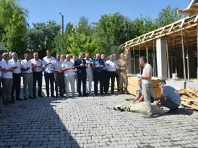 Bulanık’ta hayırseverlerin desteğiyle yapılacak caminin temeli dualarla atıldı
