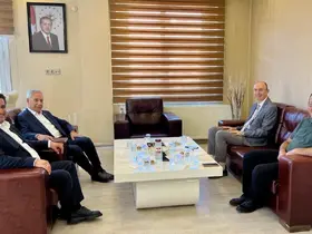 Bülent Arınç’tan Şehzadeler Kaymakamı Günhan Yazar’a ’Hayırlı olsun’ ziyareti